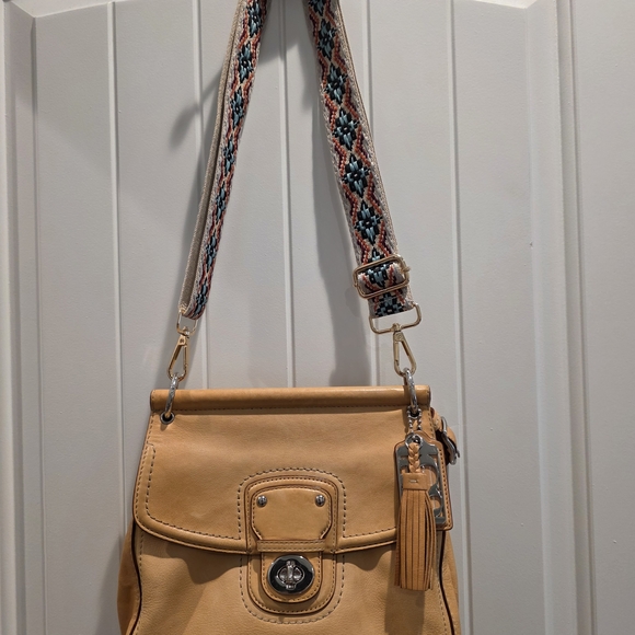 Bohemian Woven Strap with Gold Buckle For Handbag - New - Picture 6 of 8